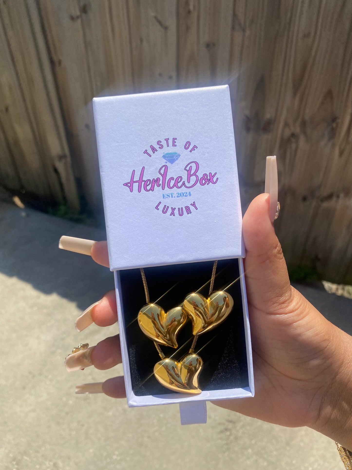Dipped in gold